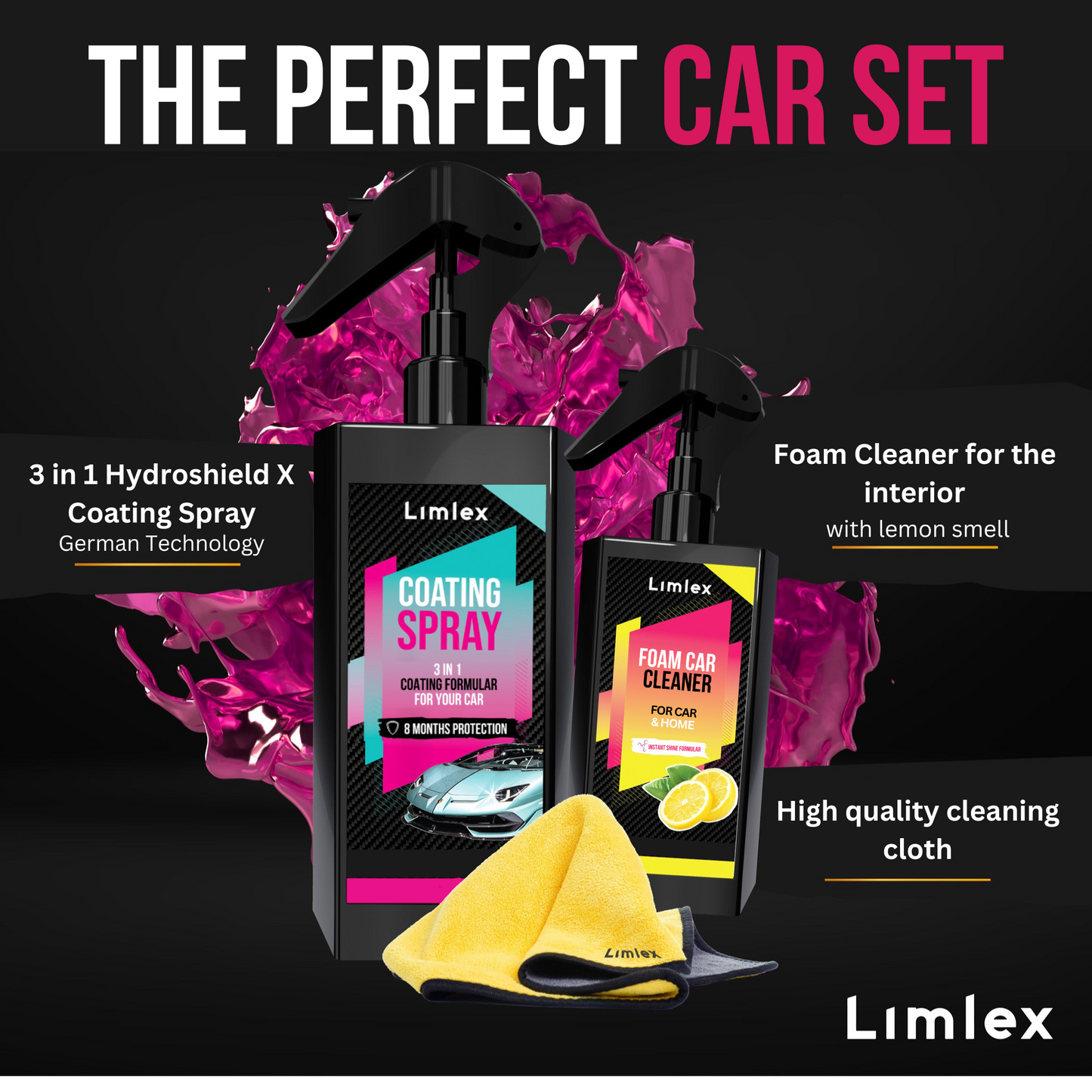 Limlex® Platinum Car Care Set
